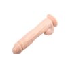 Naturalny penis dildo z przyssawką i jądrami duży 25,5 cm